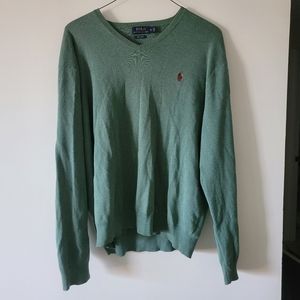 Ralph Lauren V neck sweater.